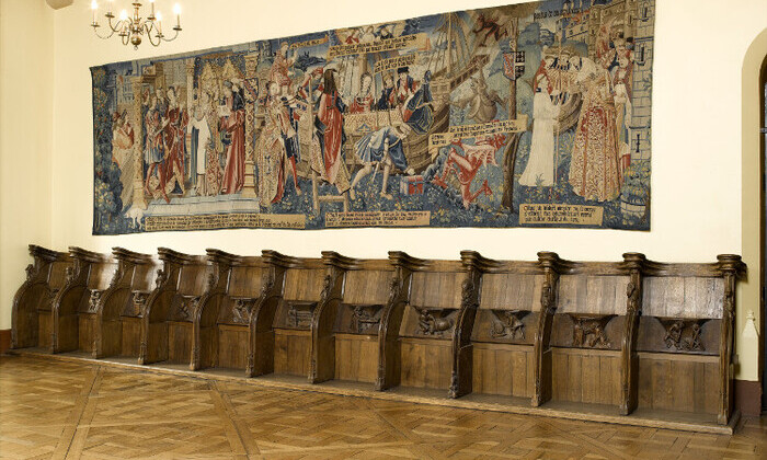 The stalls from the SaintLuciendeBeauvais Abbey